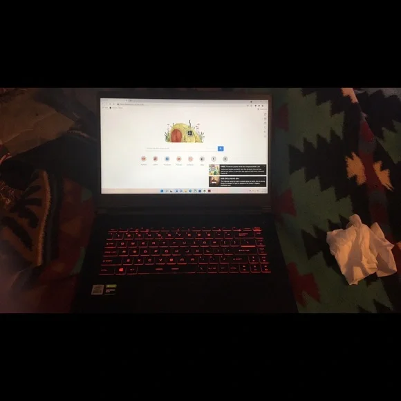 Gaming laptop